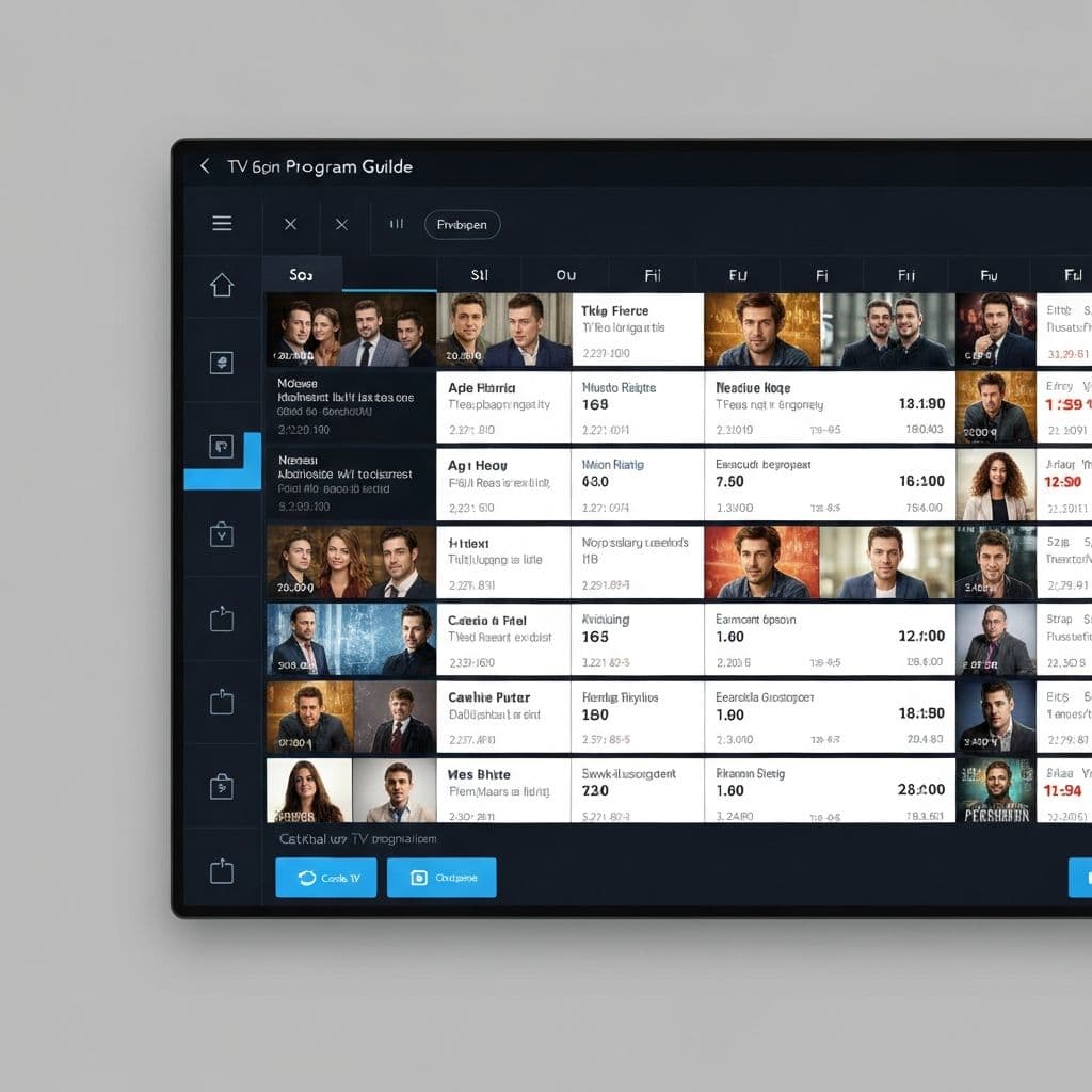 IPTV Service with Catch-Up TV & EPG Guide: Complete Features